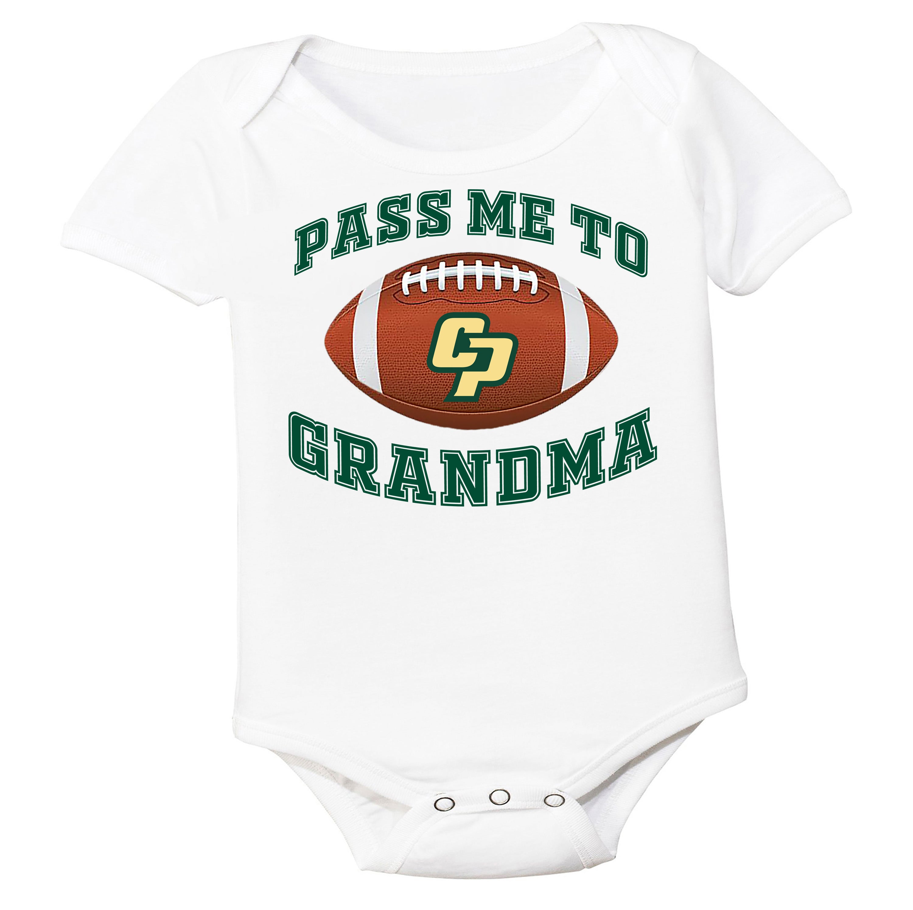 Cal Poly Mustangs Pass Me to GrandPA, & Other Loved Ones Baby Bodysuit