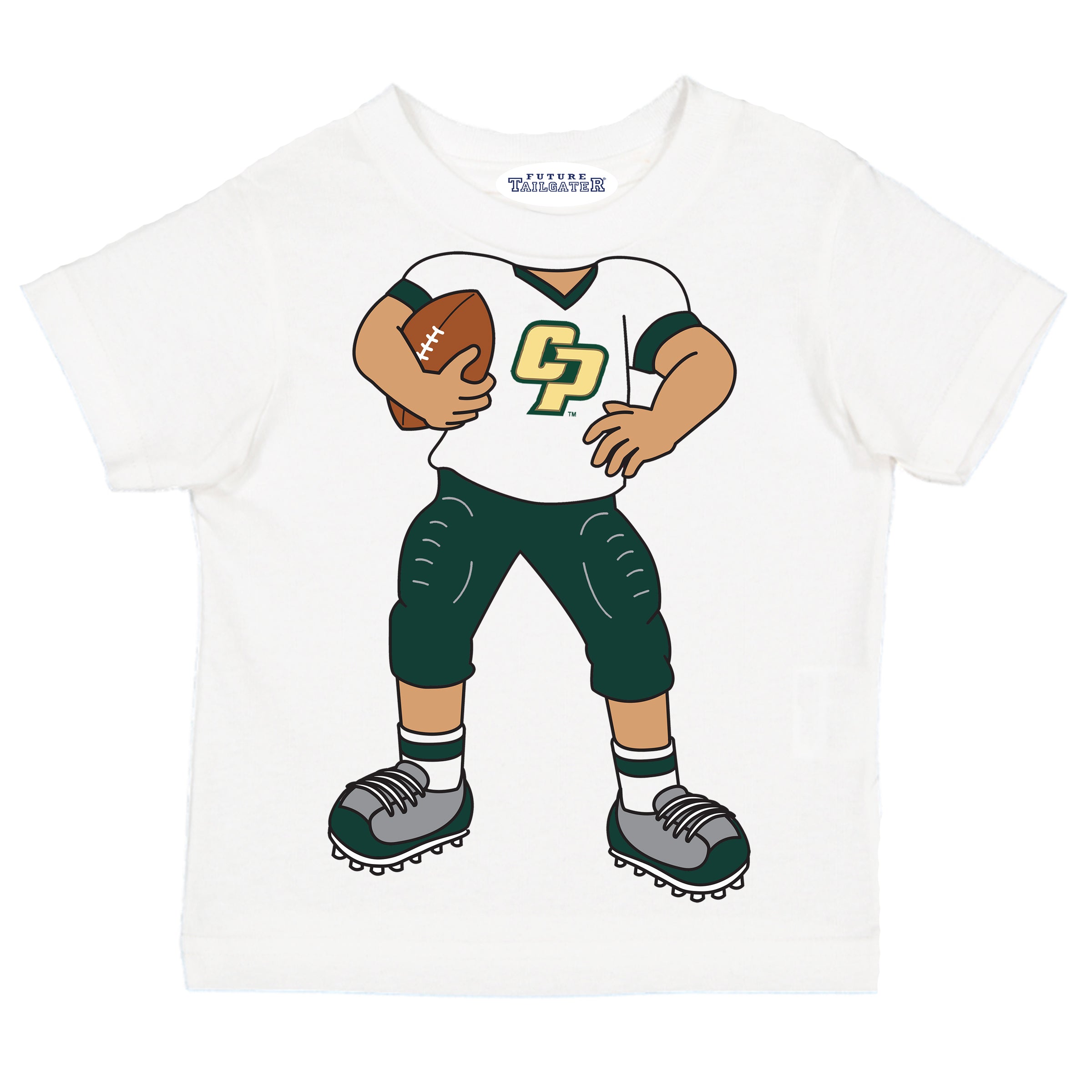 Cal Poly Mustangs Heads Up! Football Player Baby/Toddler/Youth T-Shirt