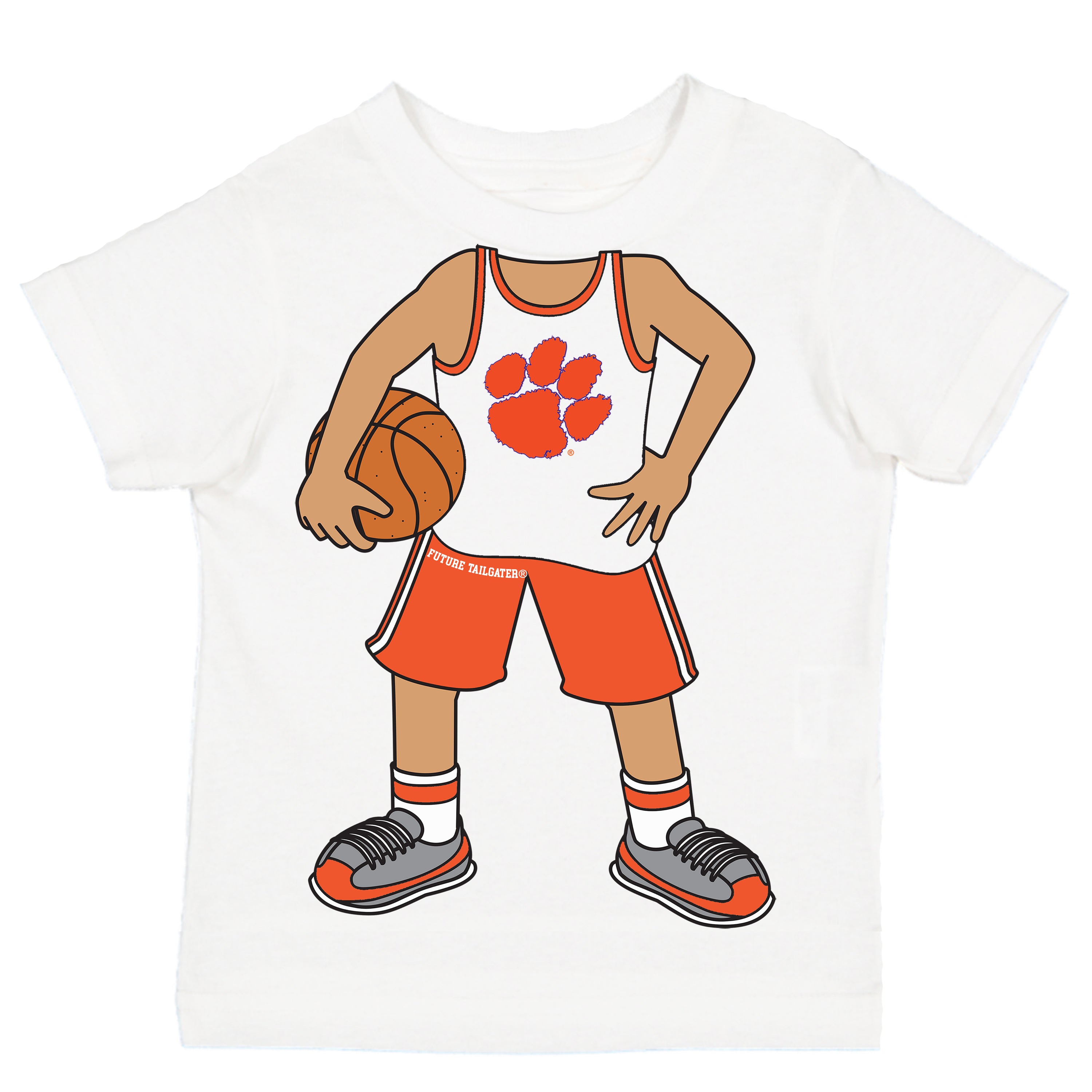 Clemson Tigers Heads Up! Basketball Player Baby/Toddler/Youth T-Shirt