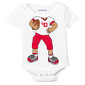 Dayton Flyers Heads Up! Football Player Baby Bodysuit
