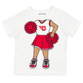 Dayton Flyers Heads Up! Cheerleader Baby/Toddler/Youth T-Shirt