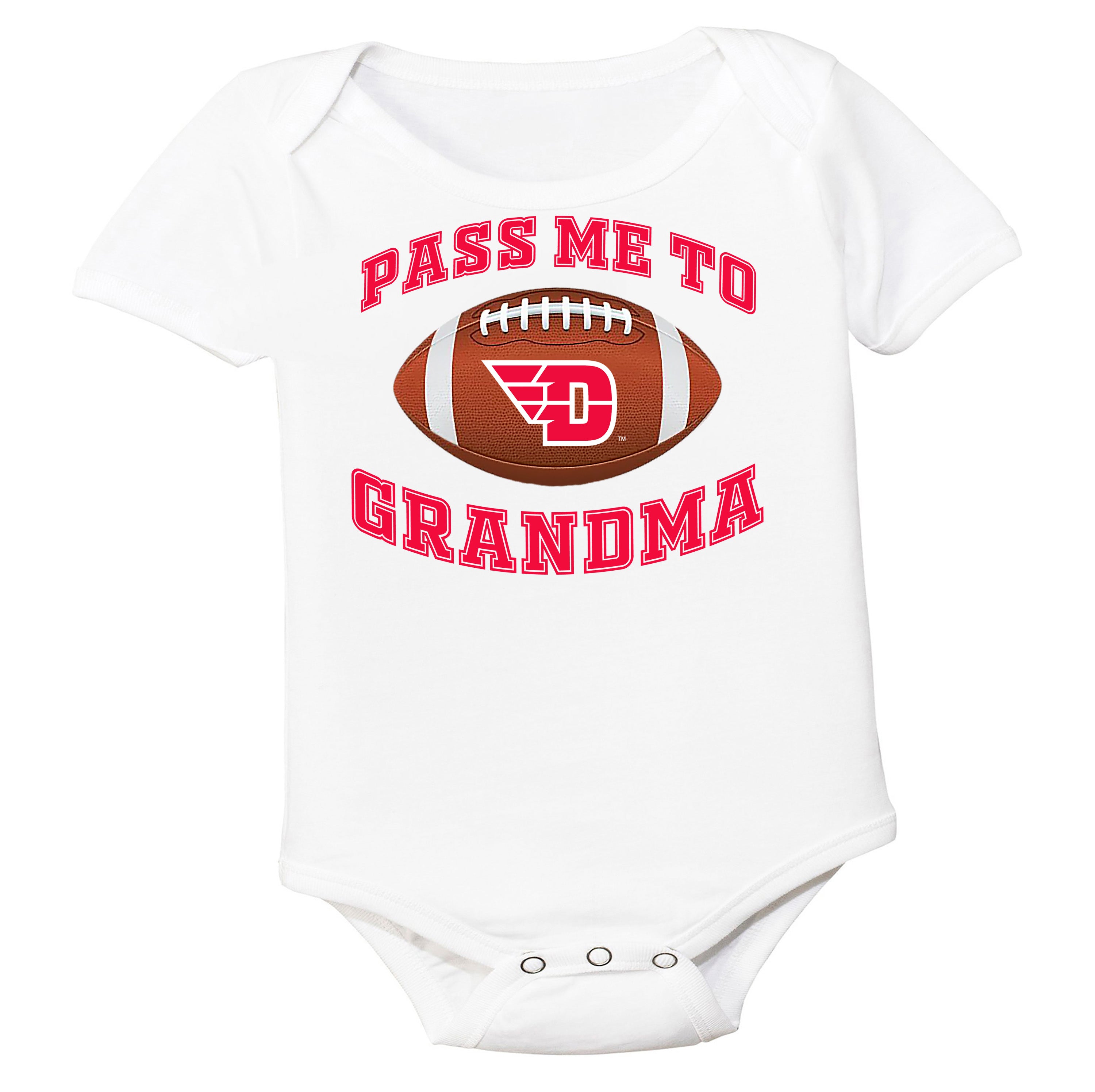 Dayton Flyers Pass Me to GrandPA, & Other Loved Ones Baby Bodysuit