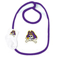 ECU Pirates Baby Bib and Socks Set