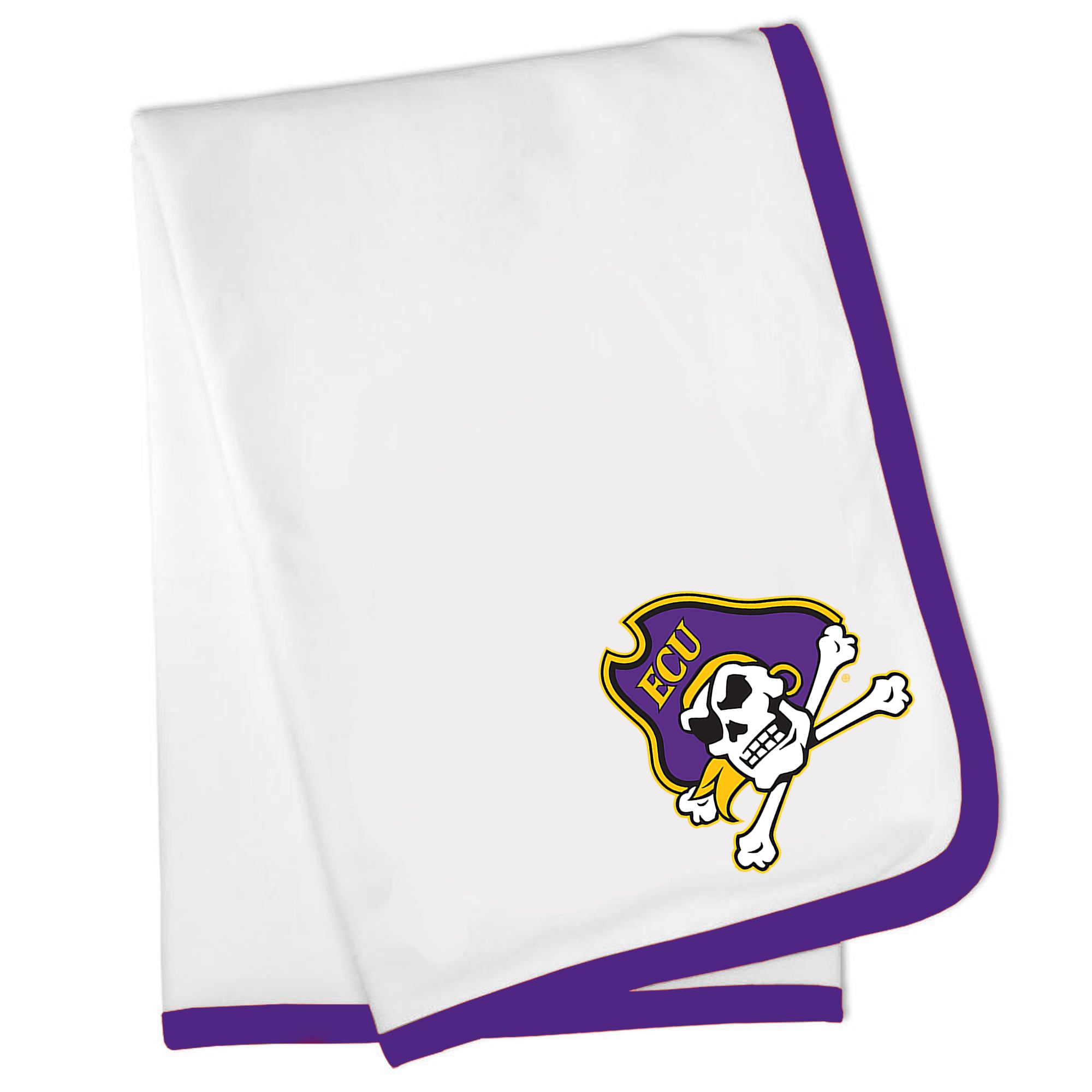 ECU Pirates Baby Receiving Blanket