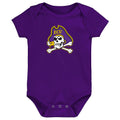 ECU Pirates LOGO Baby Bodysuit