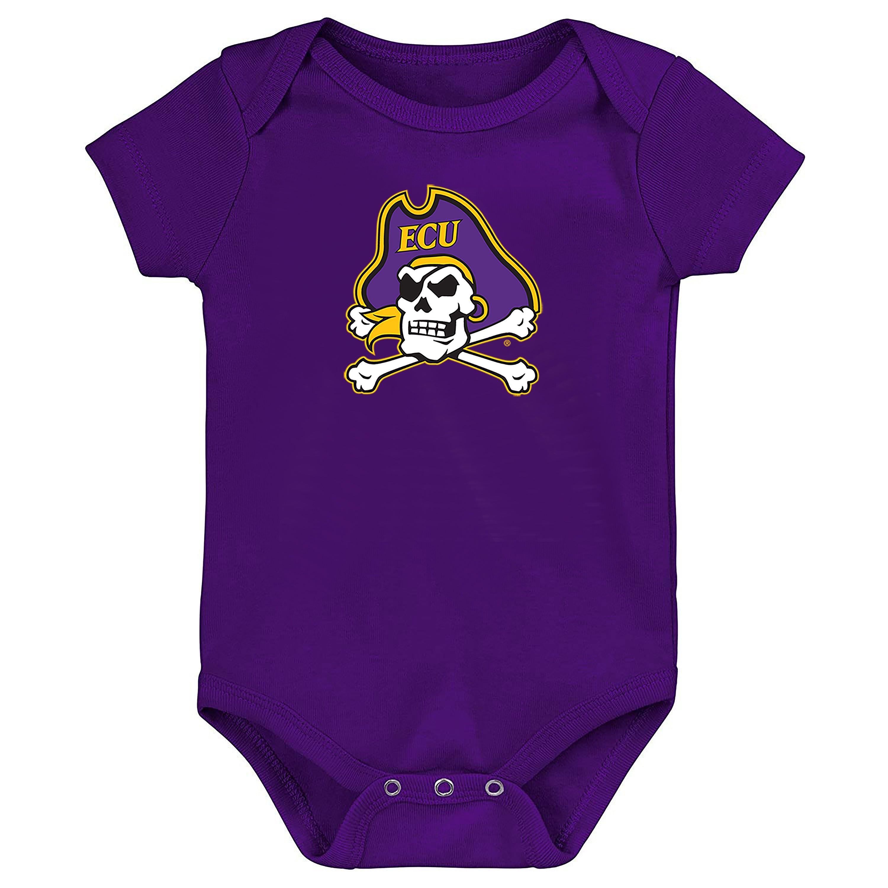 ECU Pirates LOGO Baby Bodysuit