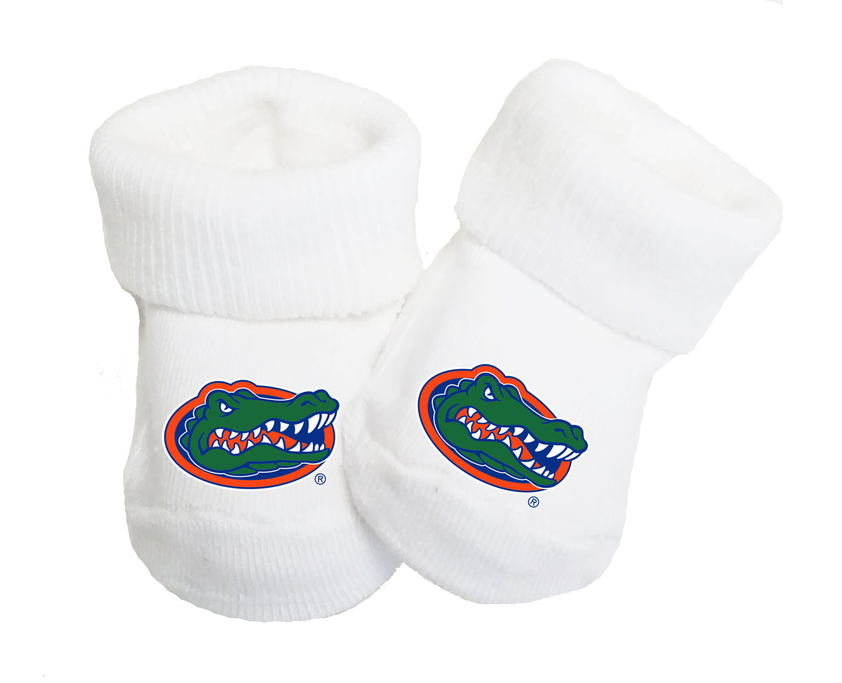 Florida Gators Baby Toe Bootie Socks 0-9 Months