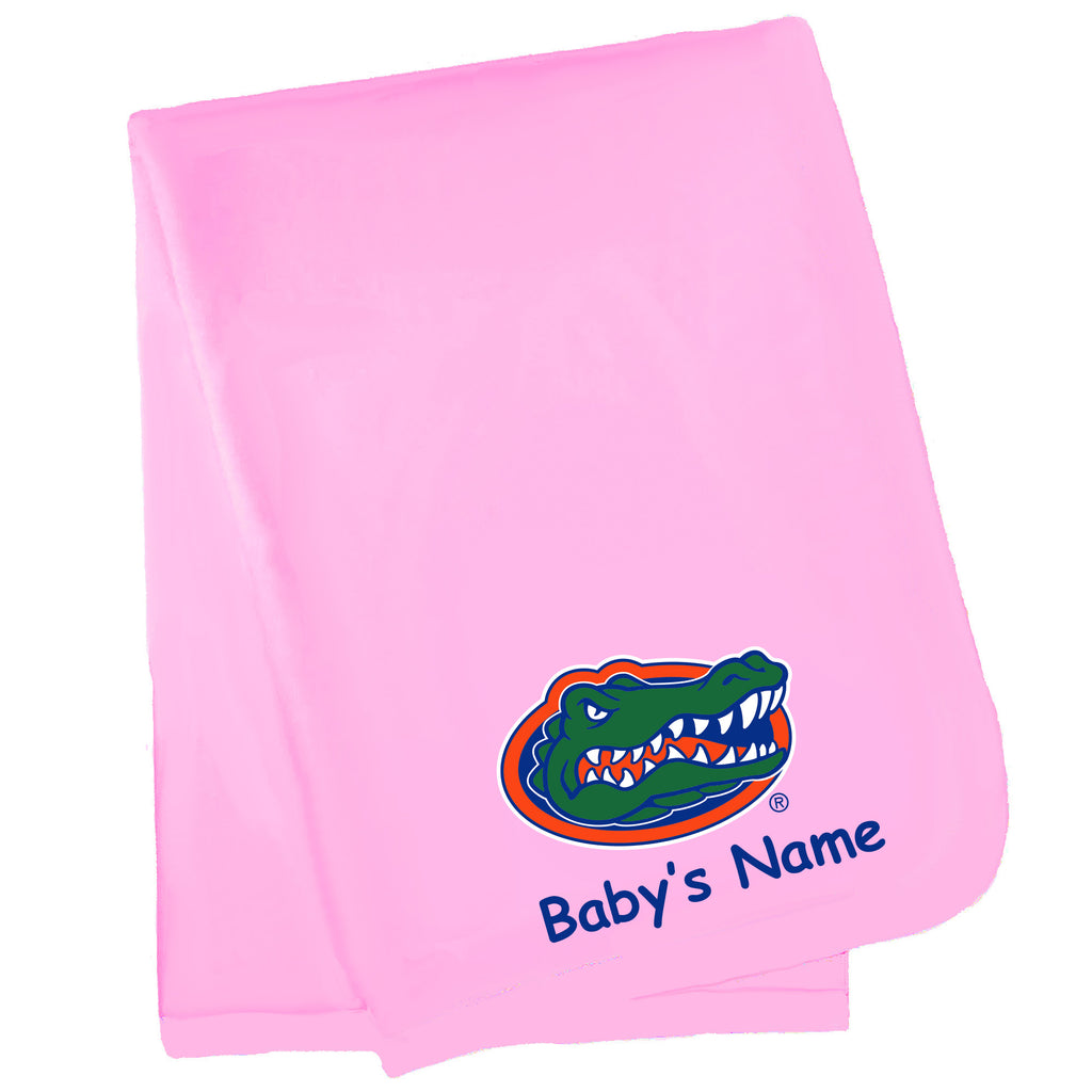 Florida Gators Baby Receiving Blanket - Personalized