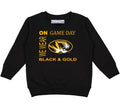 Missouri Tigers On Game Day Baby/Toddler/Youth Sweatshirt