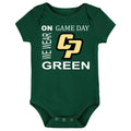 Cal Poly Mustangs On Game Day Baby Bodysuit