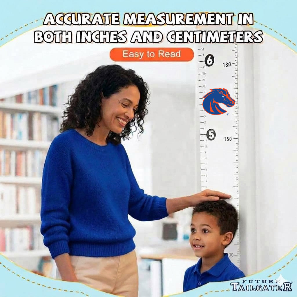 Boise State Broncos Baby Height Growth Chart for Kids