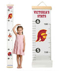 USC Trojans Southern Cal Baby Height Growth Chart for Kids - Personalized