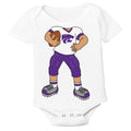 Kansas State Wildcats Heads Up! Football Player Baby Bodysuit