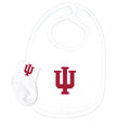 Indiana Hoosiers Baby Bib and Socks Set