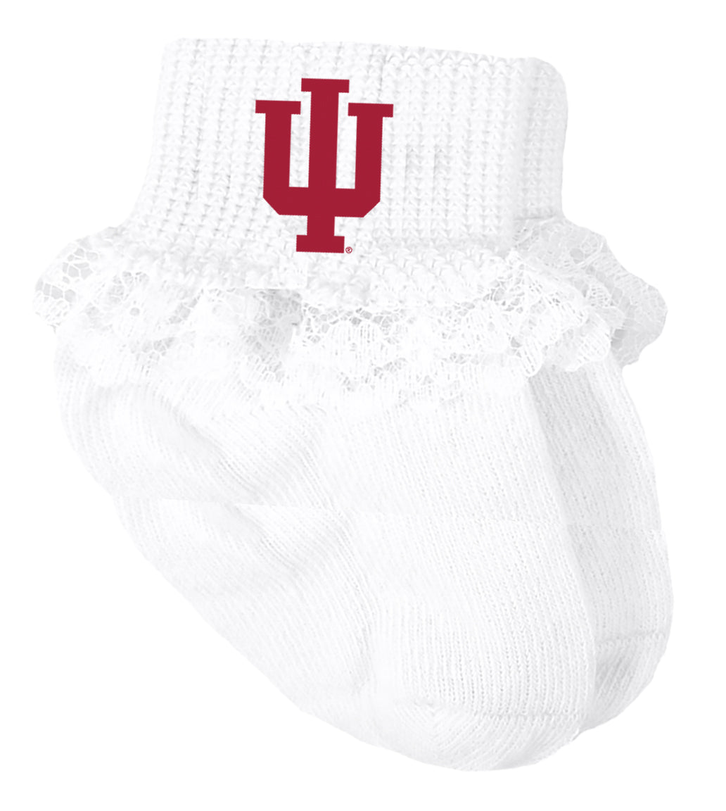 Indiana Hoosiers Baby Socks