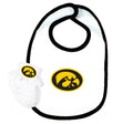 Iowa Hawkeyes Baby Bib and Socks Set