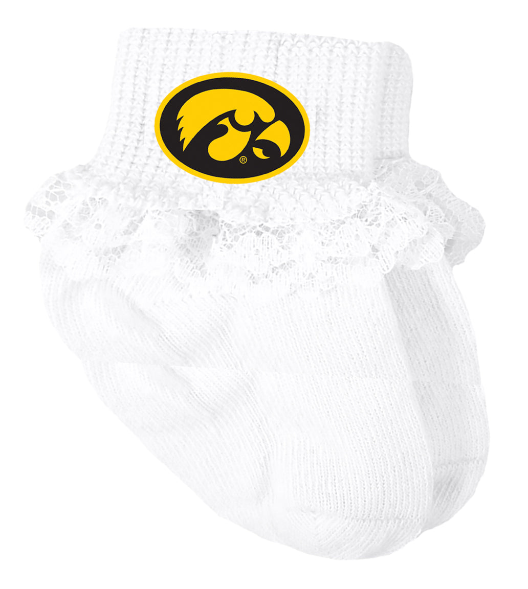 Iowa Hawkeyes Baby Socks