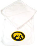 Iowa Hawkeyes Baby Burp Cloth