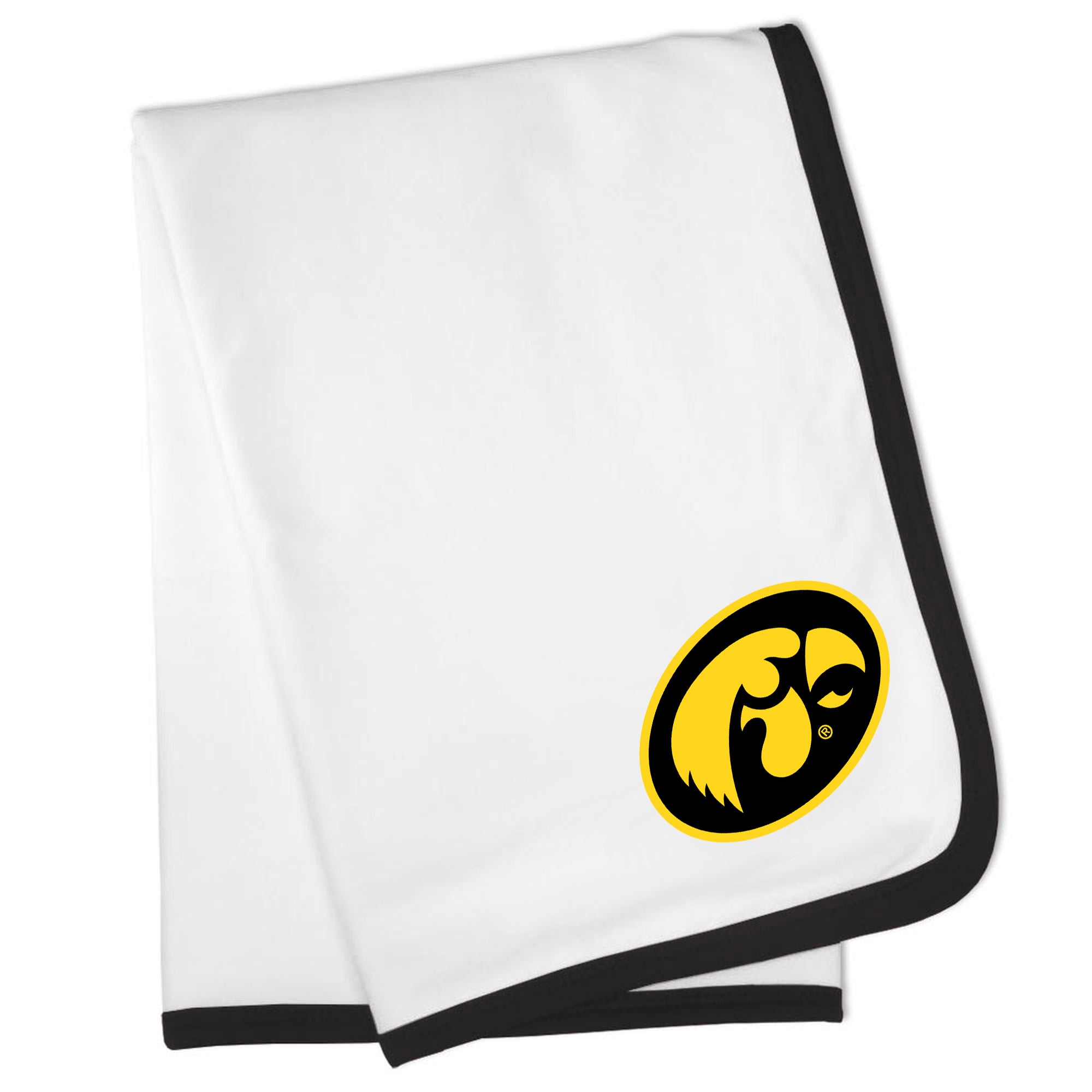 Iowa Hawkeyes Baby Receiving Blanket
