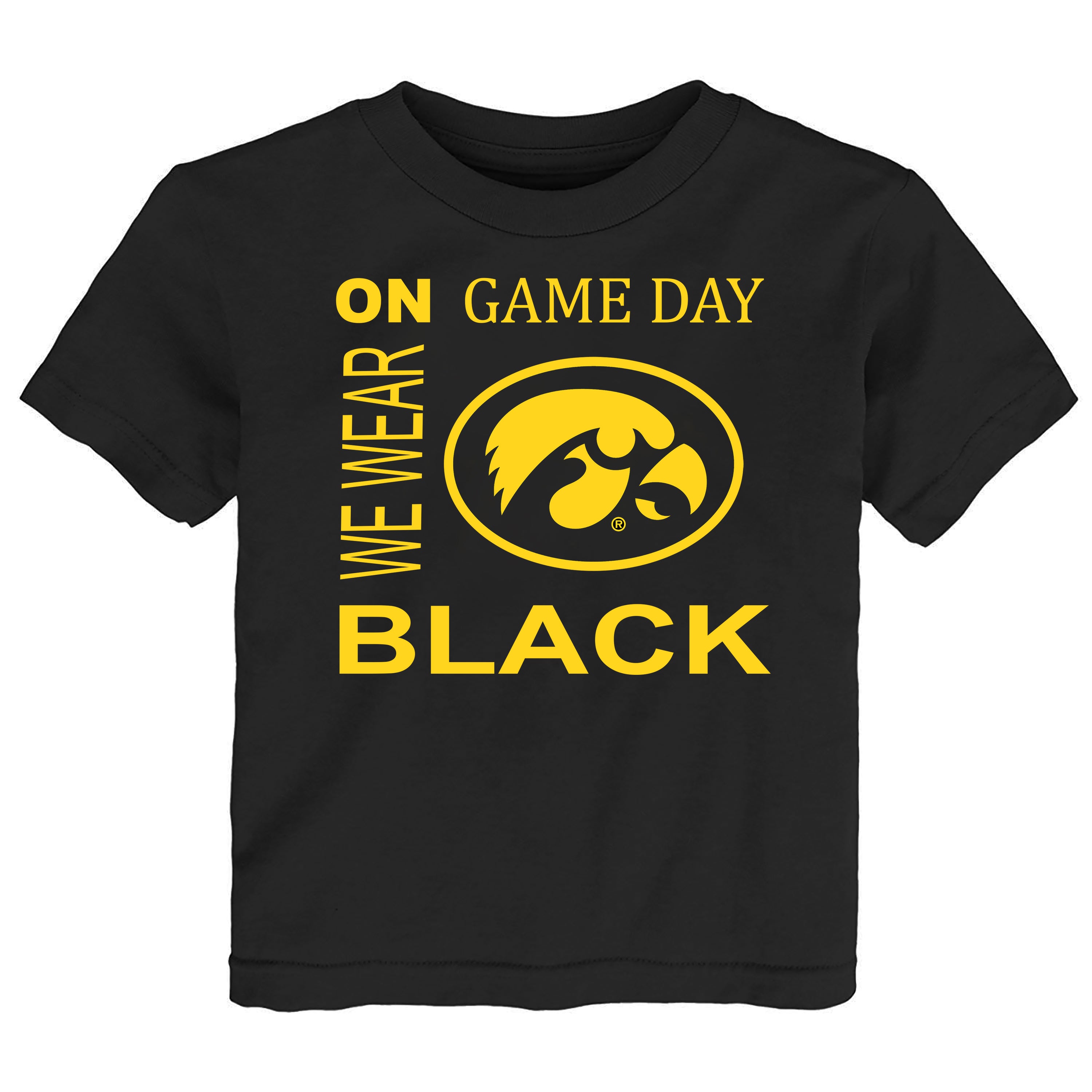 Iowa Hawkeyes On Game Day Baby/Toddler/Youth T-Shirt