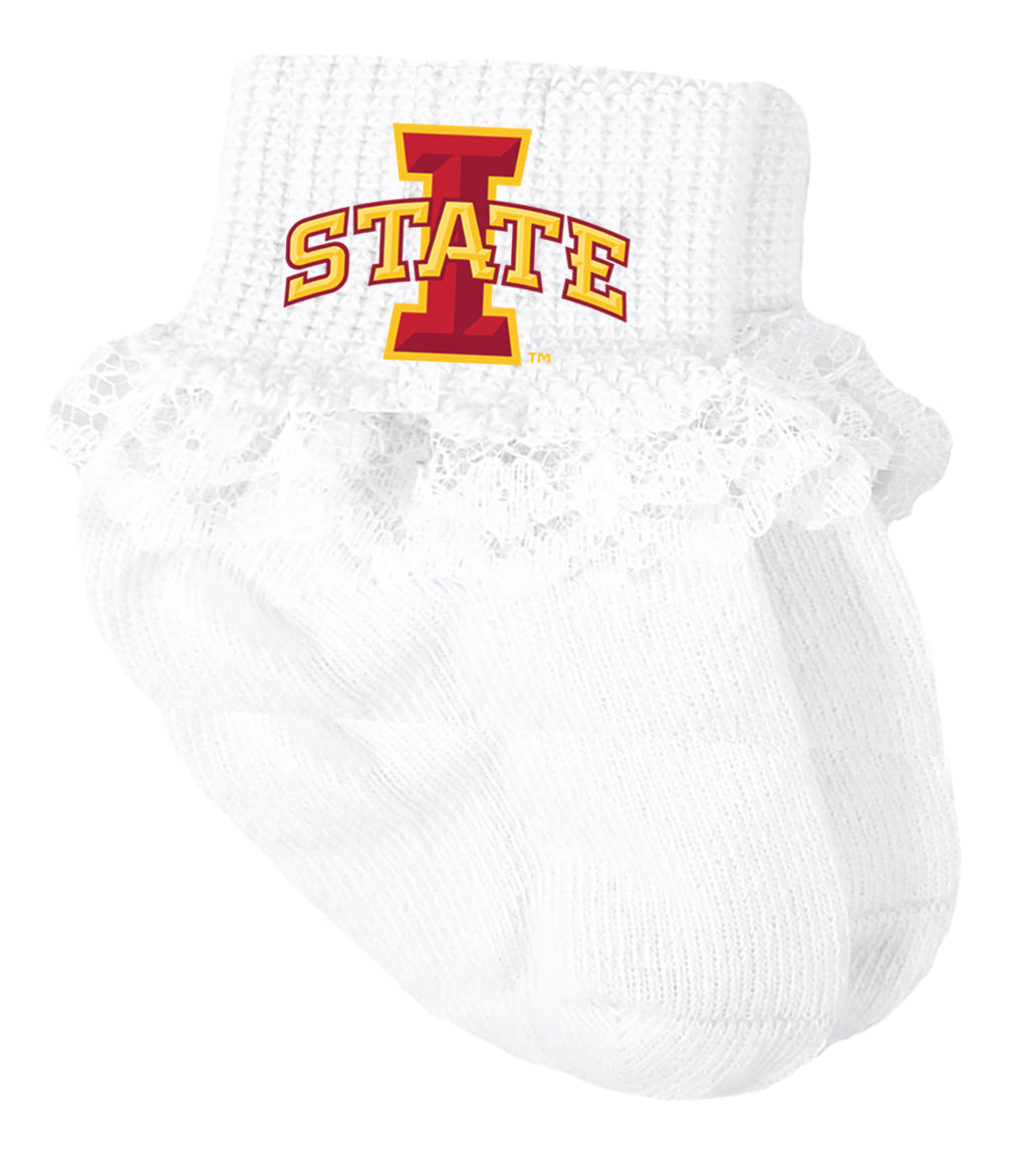 Iowa State Cyclones Baby Socks
