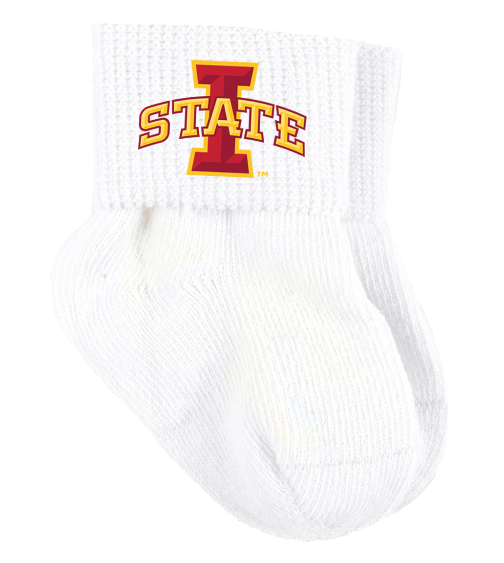 Iowa State Cyclones Baby Socks