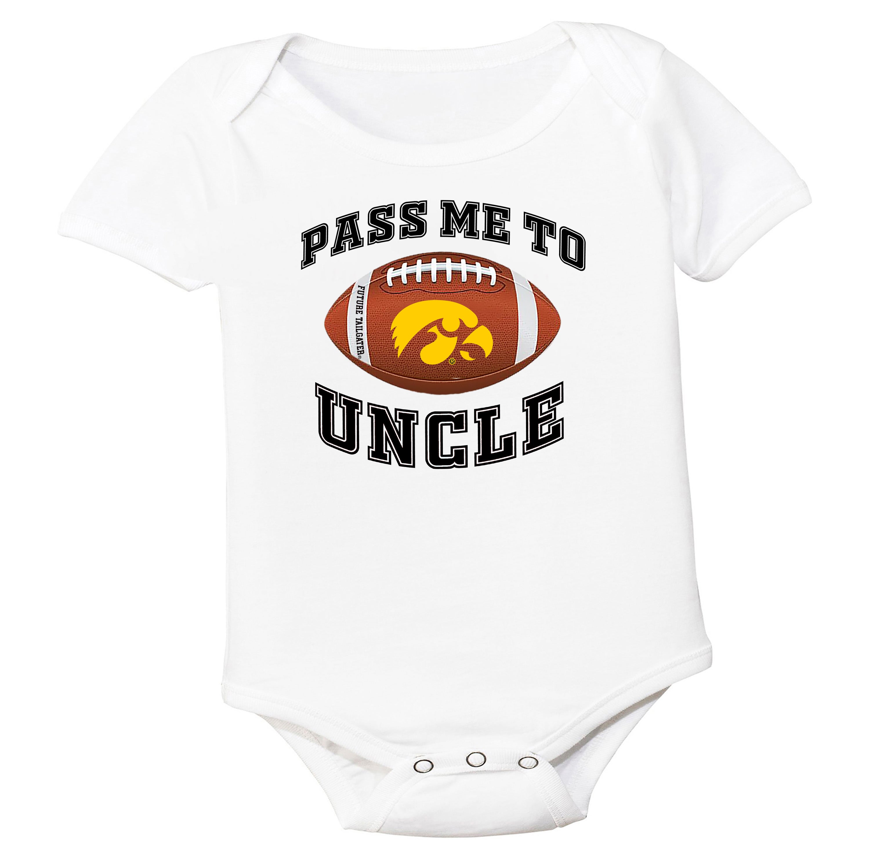 Iowa Hawkeyes Pass Me to GrandPA, & Other Loved Ones Baby Bodysuit