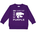 Kansas State Wildcats On Game Day Baby/Toddler/Youth Sweatshirt