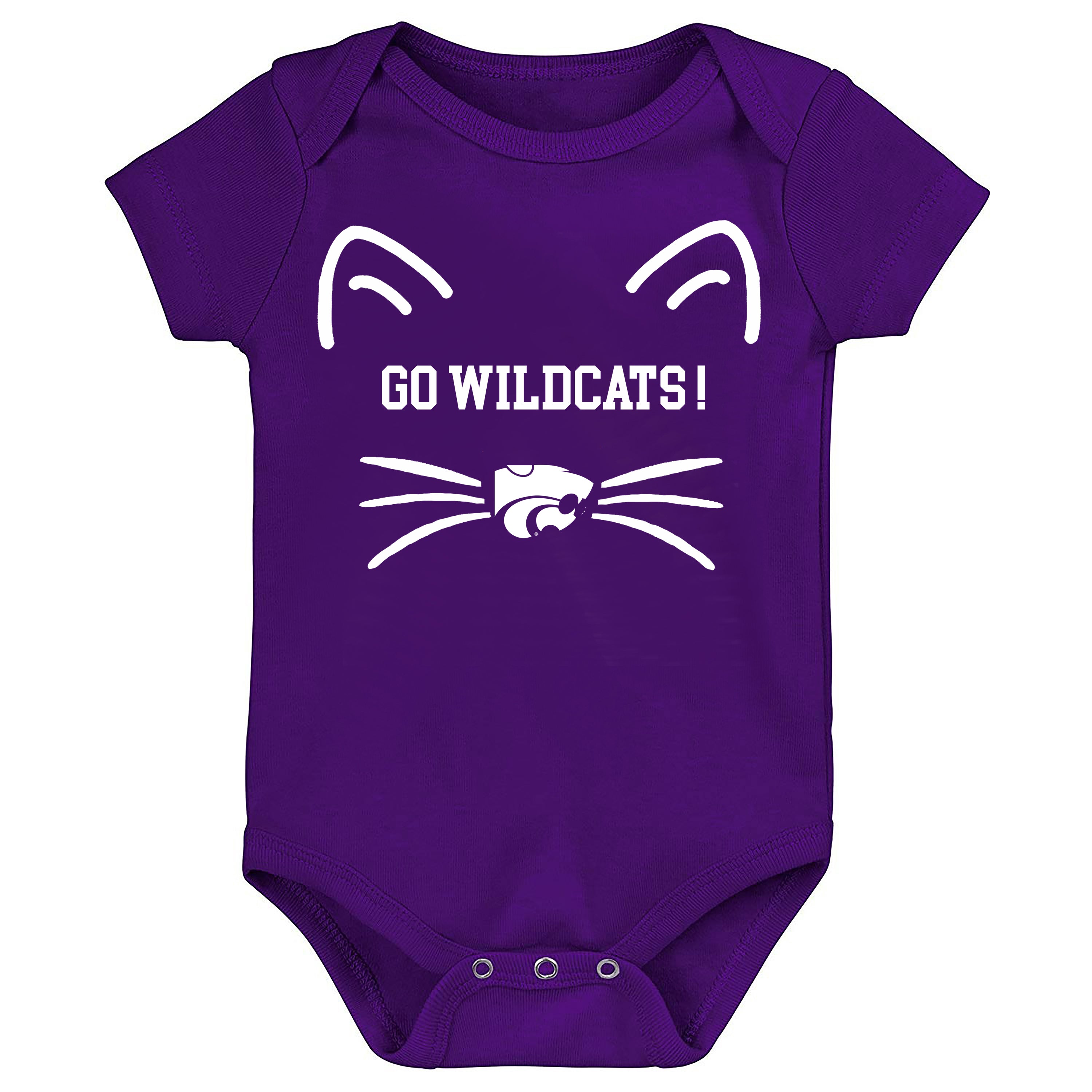 Kansas State Wildcats FANIMAL Baby Bodysuit