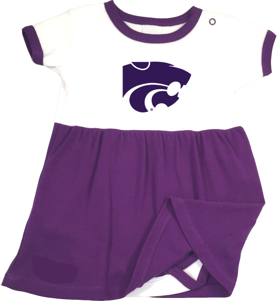 Kansas State Wildcats Baby Bodysuit Dress