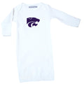 Kansas State Wildcats LOGO Baby Layette Gown