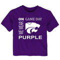 Kansas State Wildcats On Game Day Baby/Toddler/Youth T-Shirt