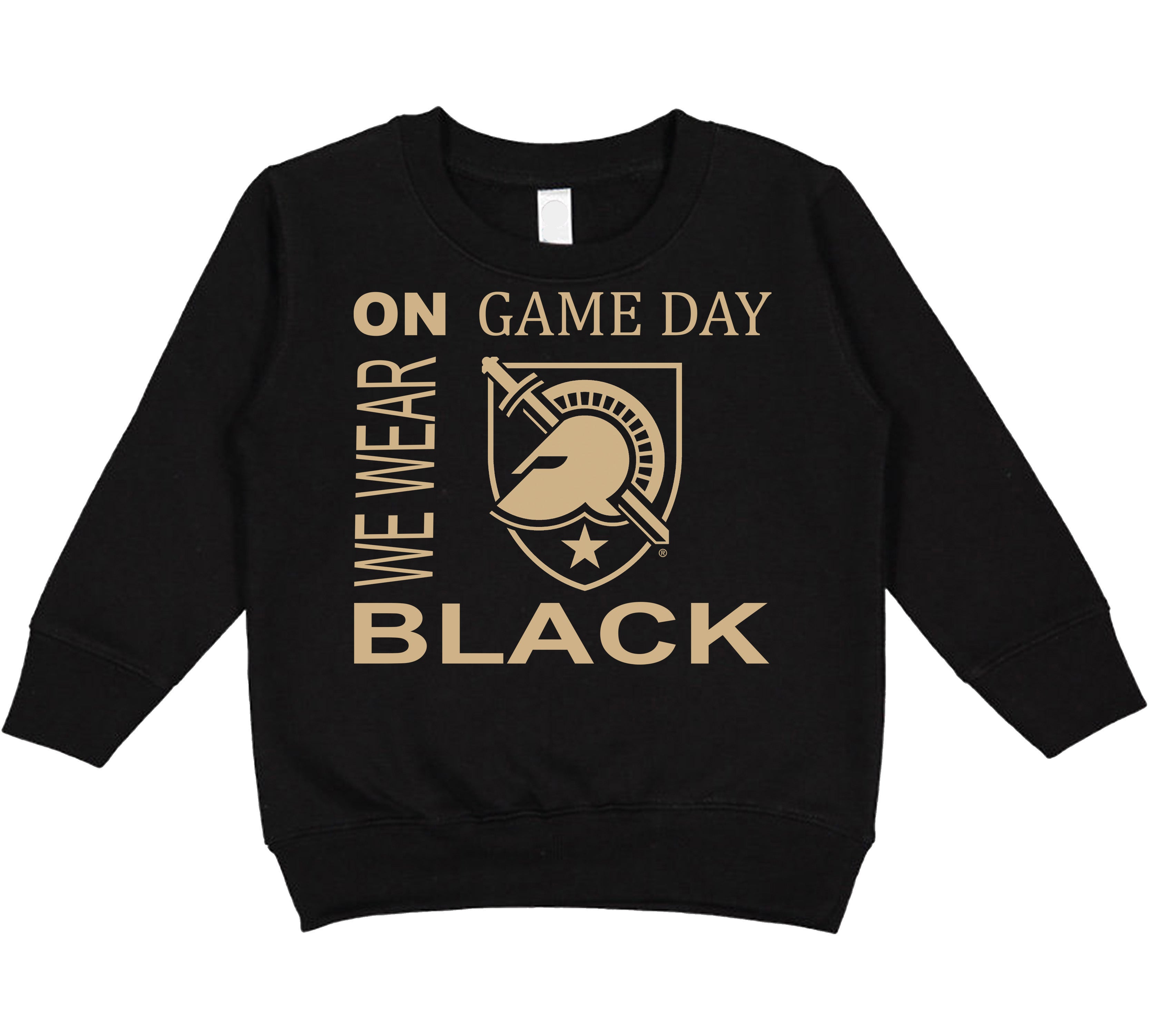 Army Black Knights On Game Day Baby/Toddler/Youth Sweatshirt