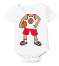 Louisiana Ragin' Cajuns Heads Up! Basketball Player Baby Bodysuit