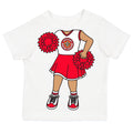 Louisiana Ragin Cajuns Heads Up! Cheerleader Baby/Toddler/Youth T-Shirt