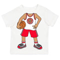 Louisiana Ragin' Cajuns Heads Up! Basketball Player Baby/Toddler/Youth T-Shirt