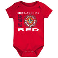 Louisiana Ragin' Cajuns On Game Day Baby Bodysuit