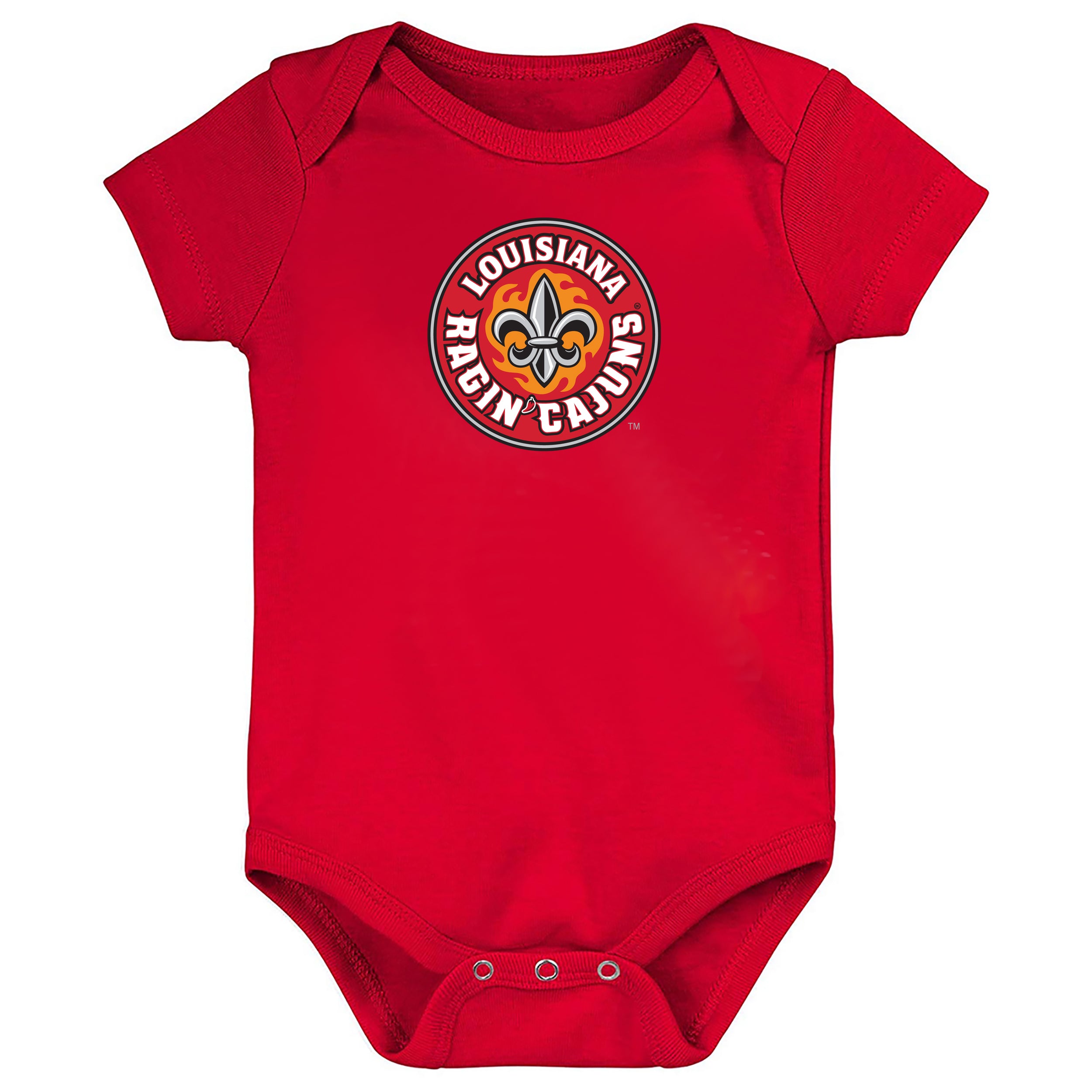 Louisiana Ragin' Cajuns LOGO Baby Bodysuit