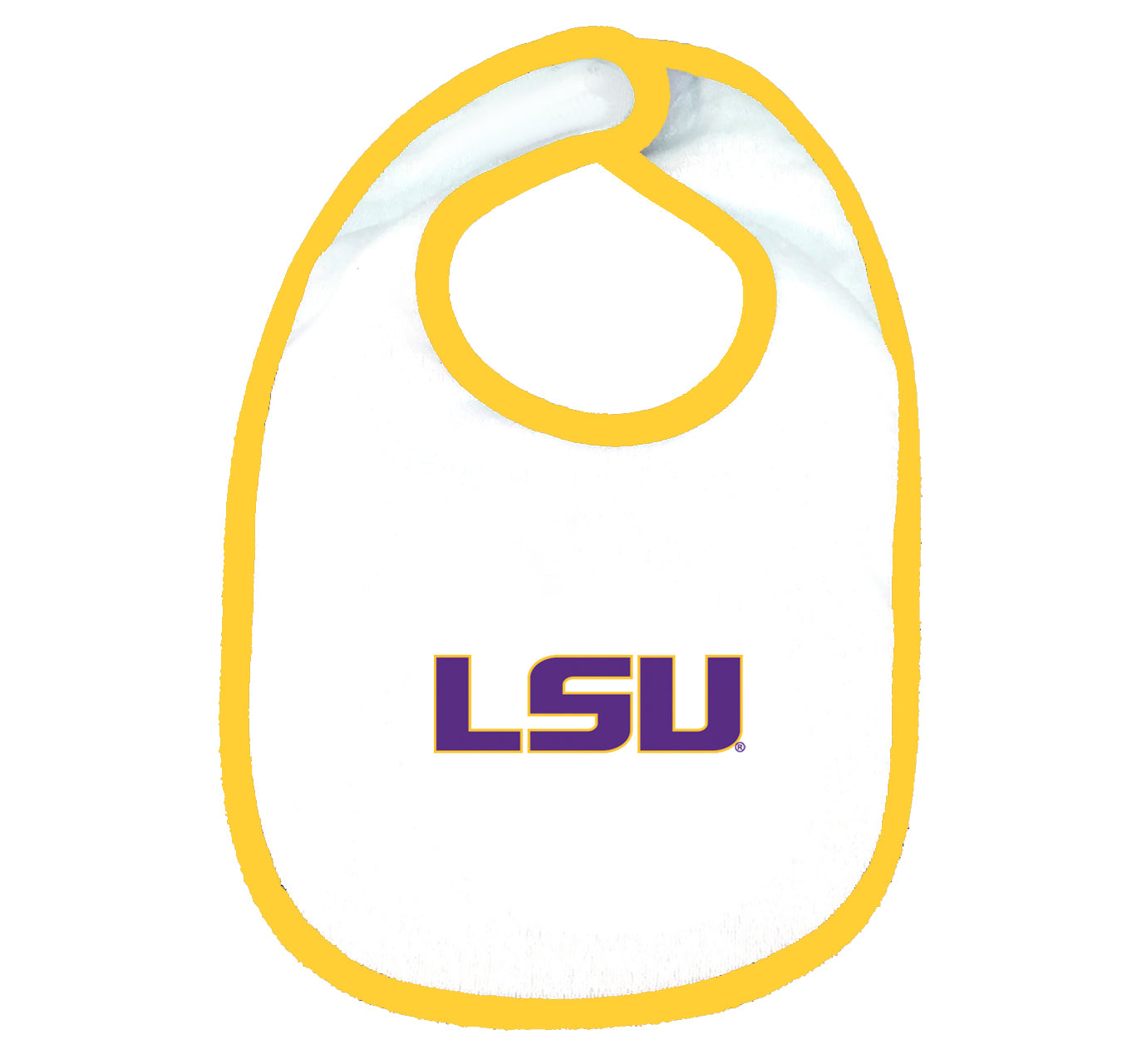 LSU Tigers Baby Bib
