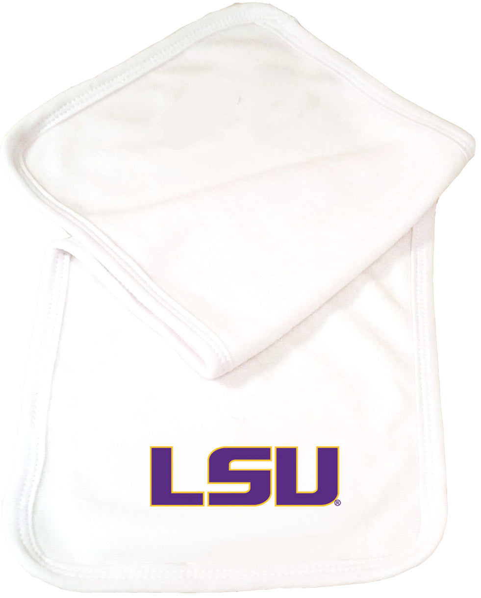 LSU Tigers Baby Burp Cloth