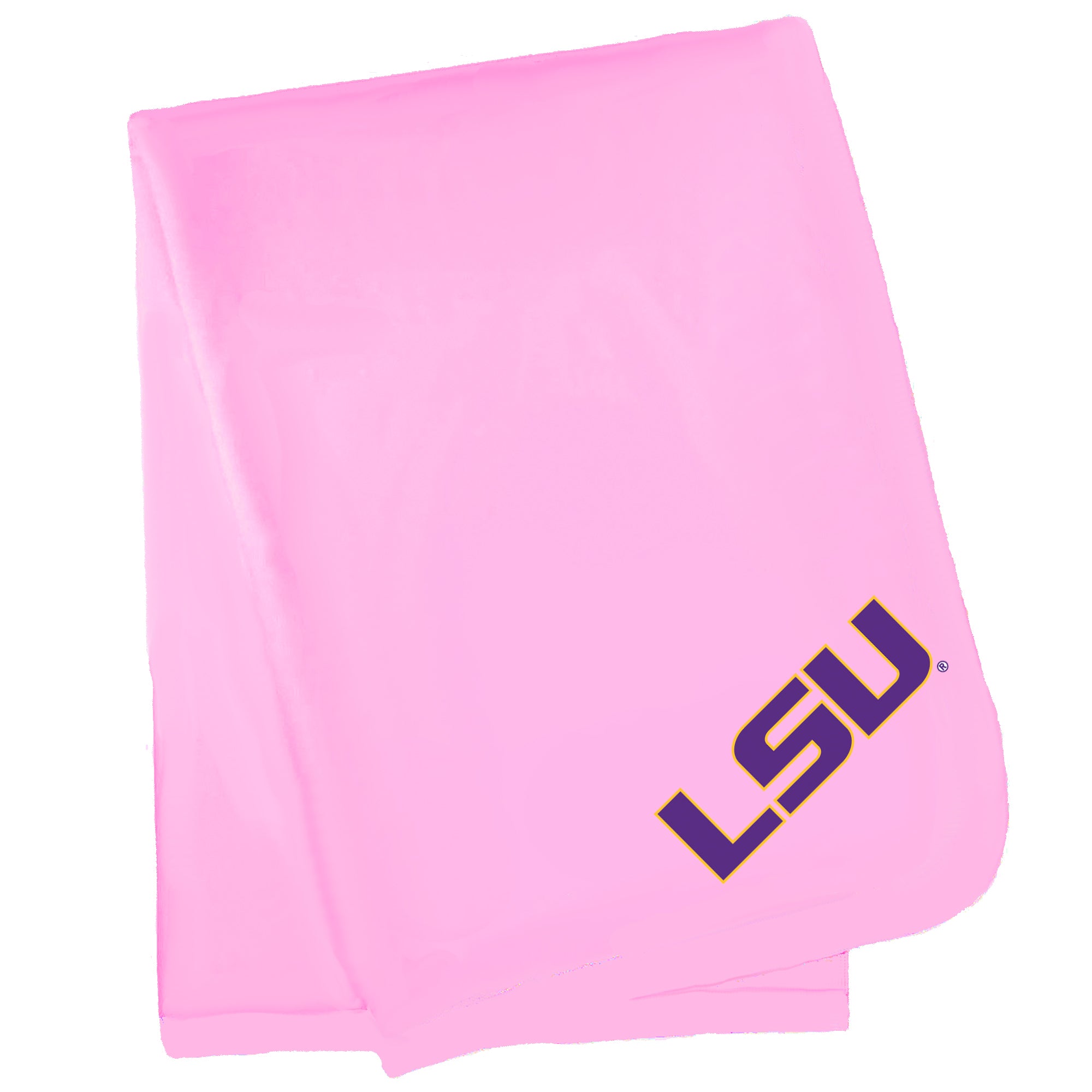 LSU Tigers Baby Receiving Blanket