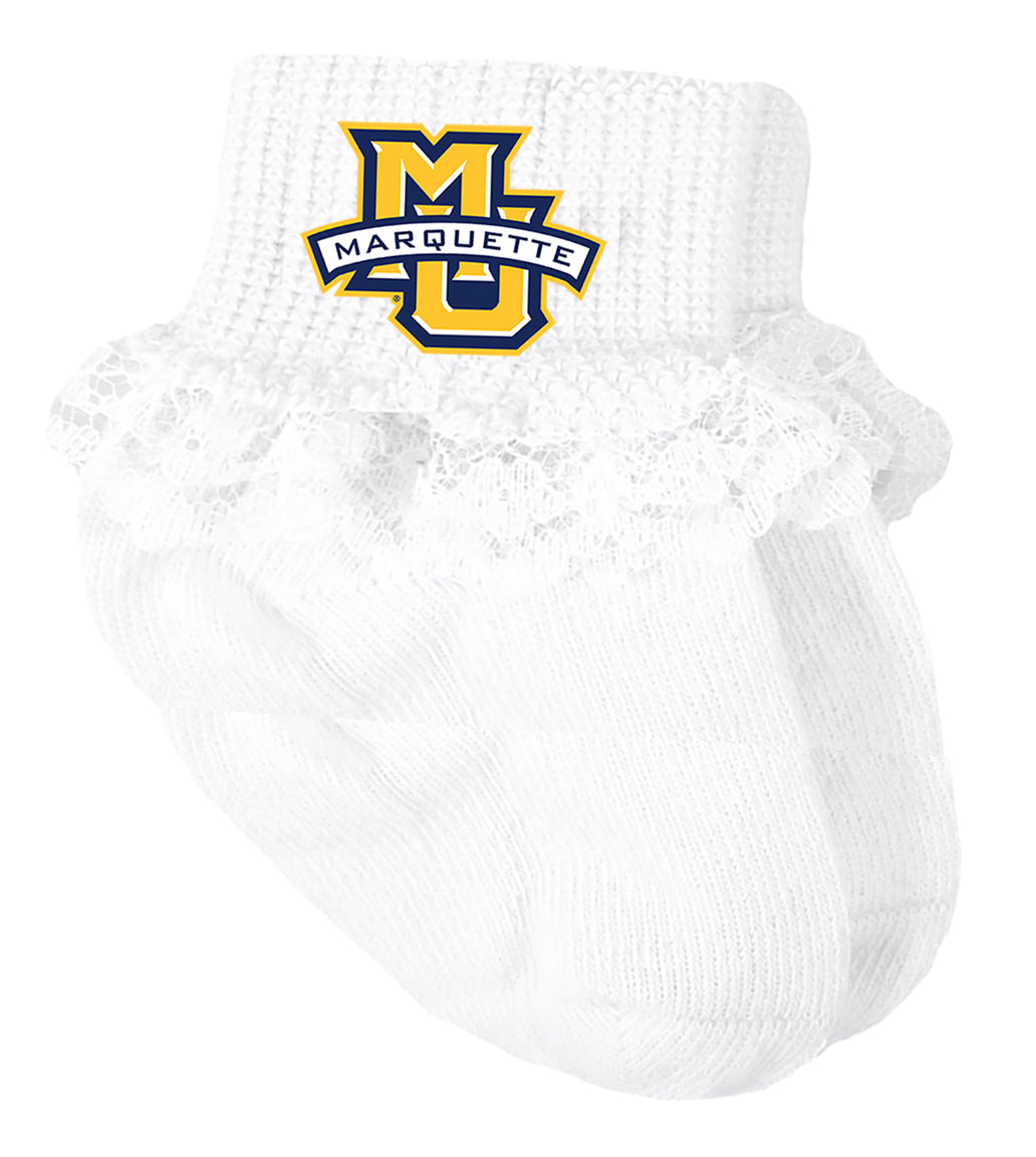 Marquette Golden Eagles Baby Socks