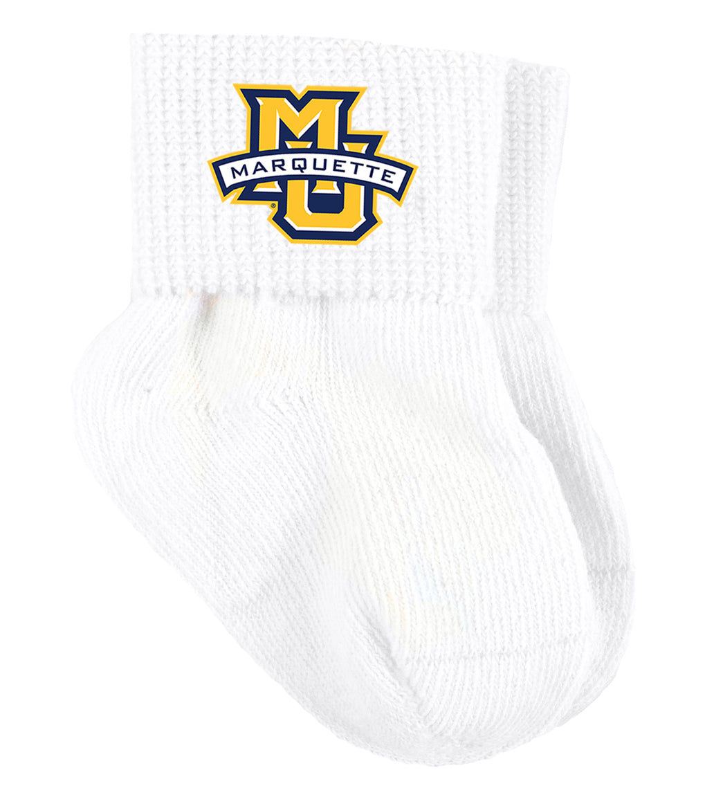 Marquette Golden Eagles Baby Socks