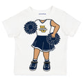 Marquette Golden Eagles Heads Up! Cheerleader Baby/Toddler/Youth T-Shirt