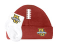 Marquette Golden Eagles Baby Brown Football Cap and Socks Set 0-9 Months