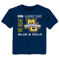 Marquette Golden Eagles On Game Day Baby/Toddler/Youth T-Shirt