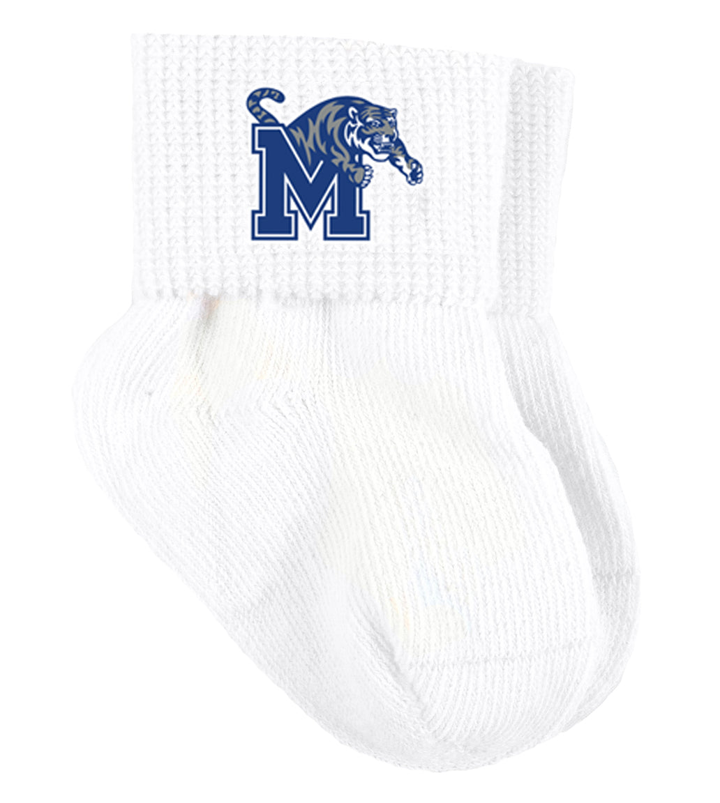 Memphis Tigers Baby Socks