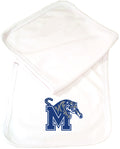 Memphis Tigers Baby Burp Cloth