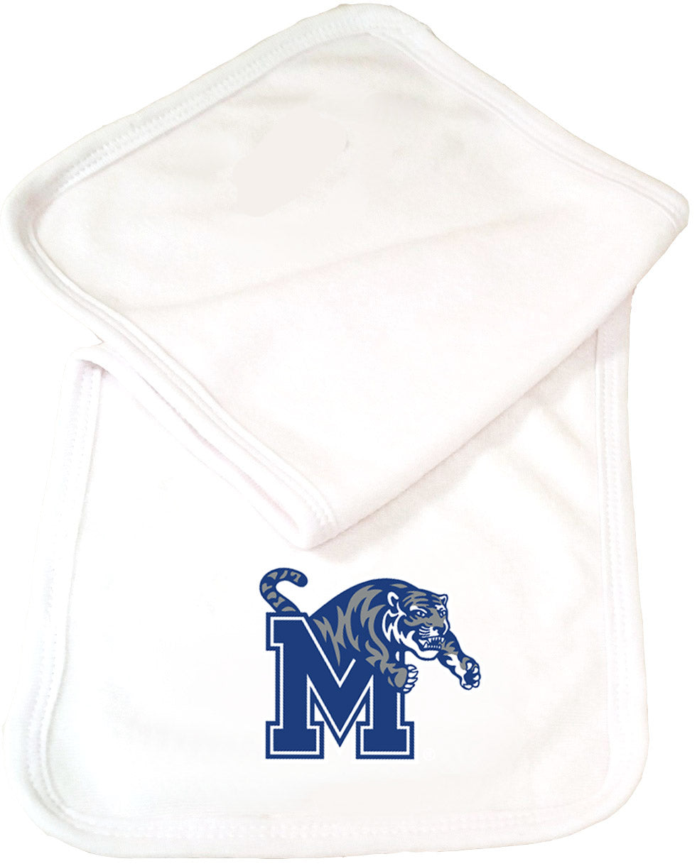 Memphis Tigers Baby Burp Cloth