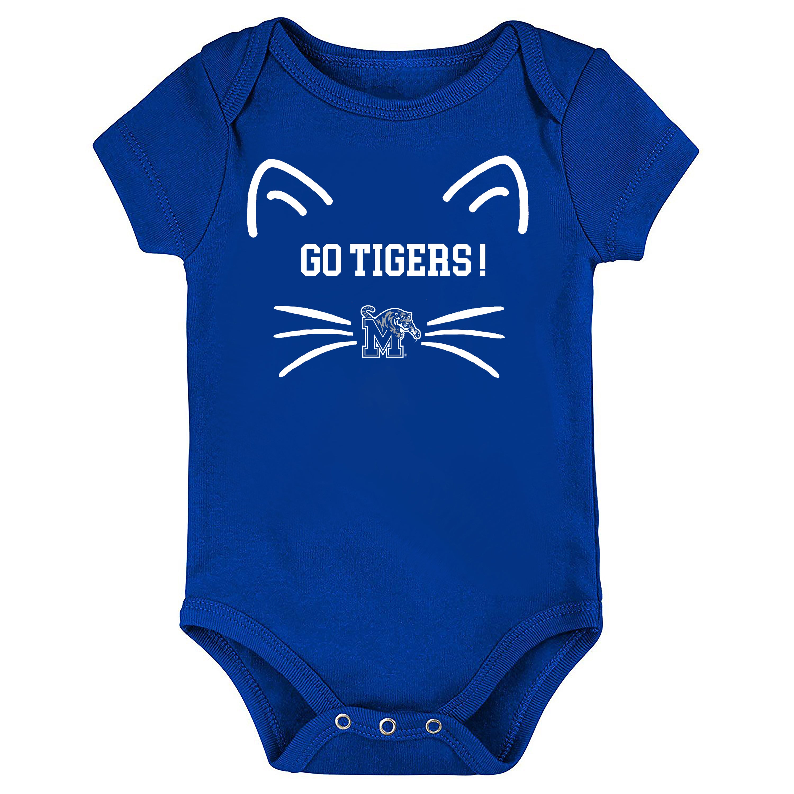 Memphis Tigers FANIMAL Baby Bodysuit